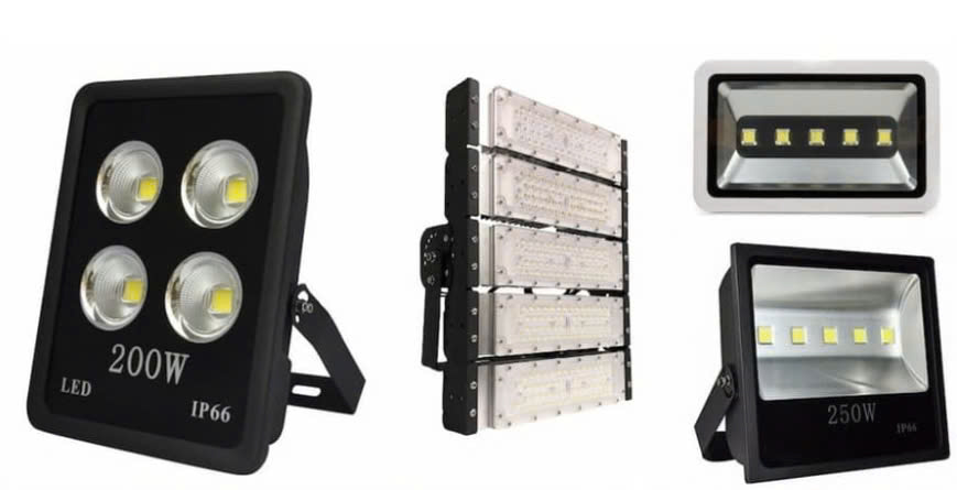 Đèn LED hiện đại với cảm biến điều chỉnh độ sáng tự động